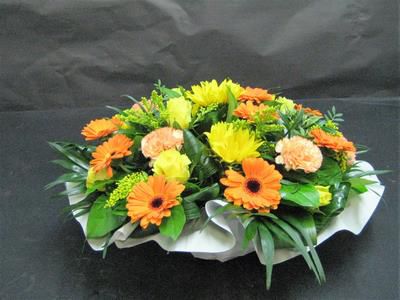 Coupe de fleurs deuil