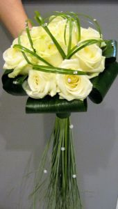 Bouquet de la mariée de roses